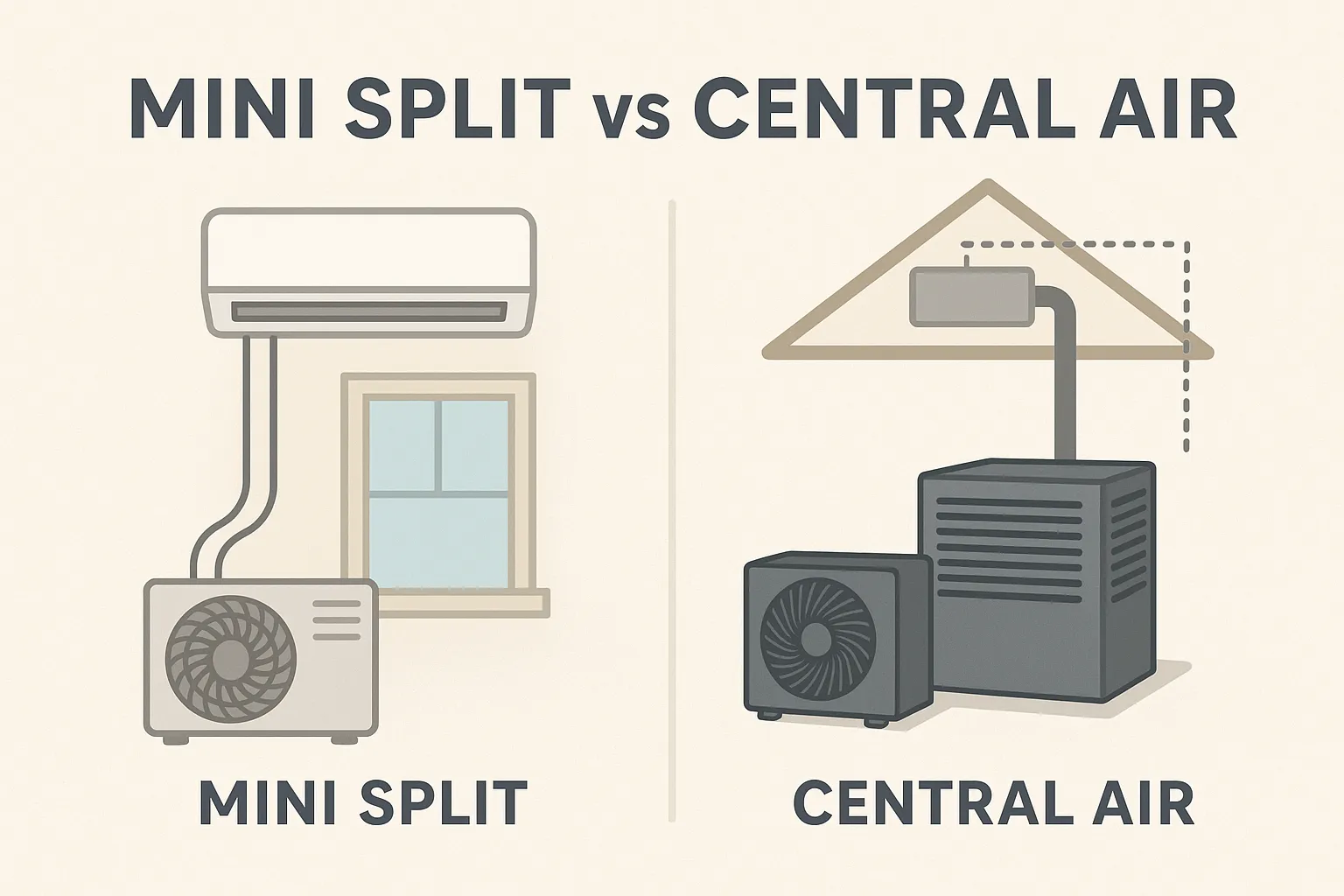 What's the Difference Between Mini Split and Central Air?