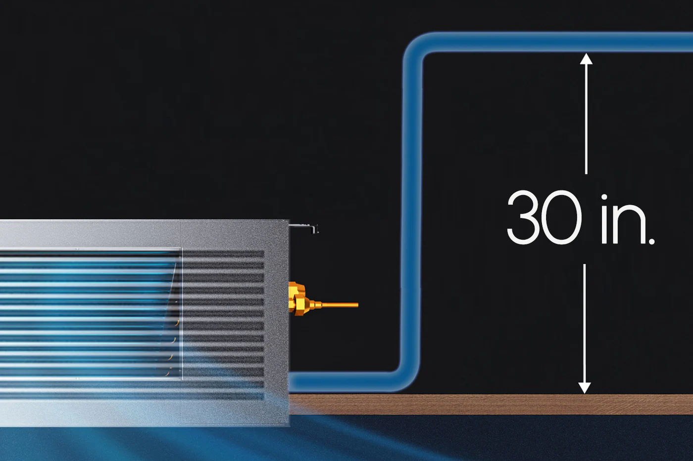 Built-In Condensate Pump